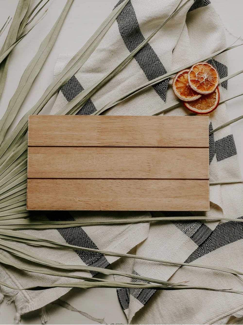 Natural Wood Serving Board - Brown